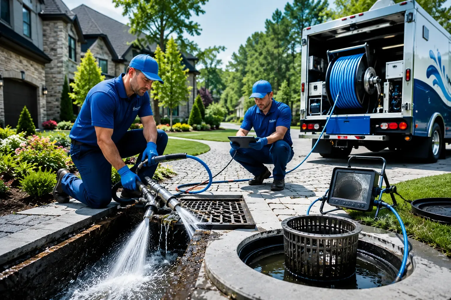 Local outdoor drain cleaning professionals in Northfield, MN